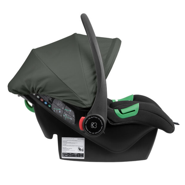 Carucior 3-in-1 Kikkaboo AVA Army Green - imagine 16