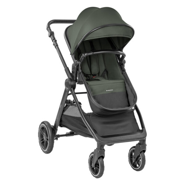 Carucior 3-in-1 Kikkaboo AVA Army Green - imagine 8