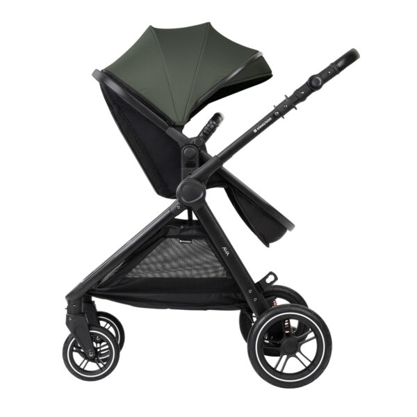 Carucior 3-in-1 Kikkaboo AVA Army Green - imagine 6