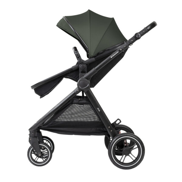 Carucior 3-in-1 Kikkaboo AVA Army Green - imagine 4