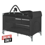 Кровать-манеж Kikkaboo SO GIFTED PLUS 2 Levels Black 2026