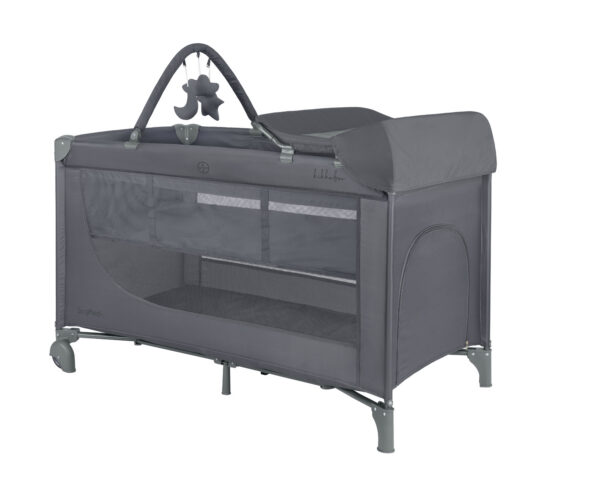 Pat pliant Kikkaboo SO GIFTED PLUS 2 Levels Grey 2026 - imagine 2