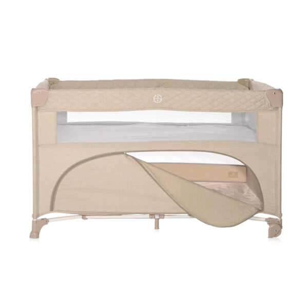 Pat pliant Lorelli UP&DOWN Fog Beige FLYING FRIENDS - imagine 4