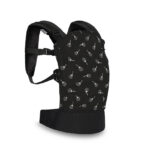 Эргономичная переноска-кенгуру Lorelli  WALLY Black FLORAL
