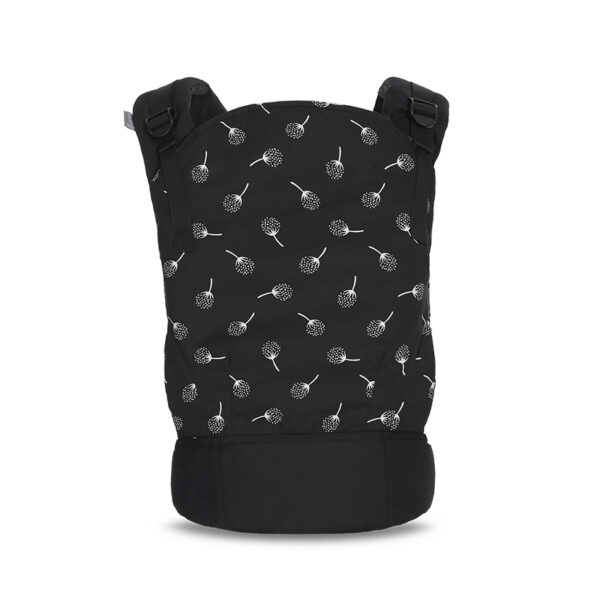 Эргономичная переноска-кенгуру Lorelli  WALLY Black FLORAL — изображение 2