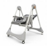 Scaun-balansoar 2in1 Glamvers BETO Dark Grey - imagine 2