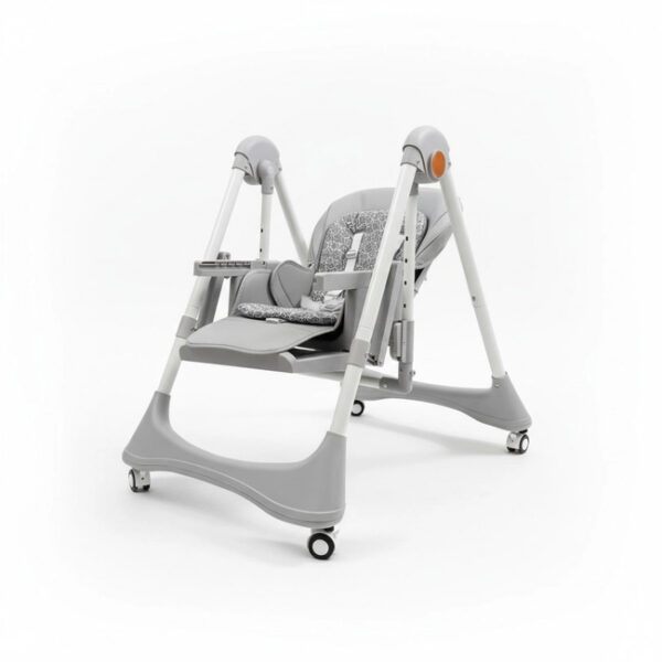 Стульчик-качели 2в1 Glamvers BETO Light Grey — изображение 2