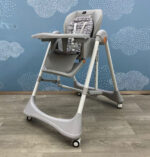 Стульчик-качели 2в1 Glamvers BETO Light Grey — изображение 3