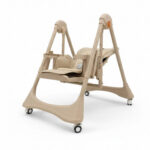 Scaun-balansoar 2in1 Glamvers BETO Khaki - imagine 2