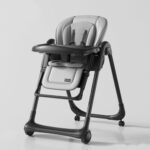 Scaun de masa Glamvers LEON Dark Grey