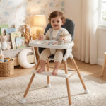 Scaun de masa 5in1 Glamvers IZZY Grey - imagine 2