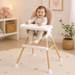 Scaun de masa 5in1 Glamvers IZZY Pink - imagine 2