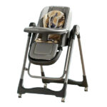 Scaun de masa 2în1 Glamvers MARLEN Dark Grey
