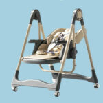 Scaun de masa 2în1 Glamvers MARLEN White - imagine 2