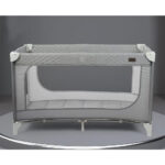 Кровать-манеж 1 уровень Glamvers GOOD NIGHT Light Grey