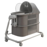 Patuc Co-Sleeper 2in1 electronic Ining Baby Dark Grey