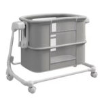 Patuc Co-Sleeper 2in1 electronic Ining Baby Dark Grey - imagine 3