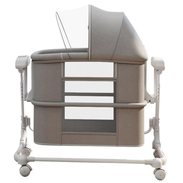 Patuc Co-Sleeper 2in1 electronic Ining Baby Khaki - imagine 2