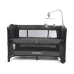 Кровать-манеж 2 уровня Glamvers OPAL Dark Grey — изображение 2