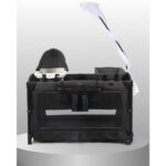 Кровать-манеж 2 уровня Glamvers BERYL Dark Grey