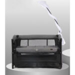 Кровать-манеж 2 уровня Glamvers BERYL Light Grey — изображение 2