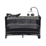 Кровать-манеж 2 уровня Glamvers GRACE Grey