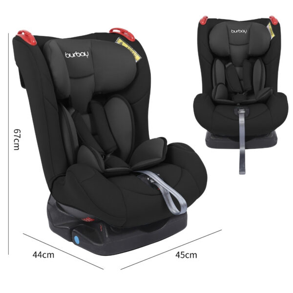 Автокресло 0-25 kg Glamvers FALCON Black — изображение 2