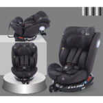 Scaun auto 0-36 kg Glamvers FRANCO Isofix Black - imagine 2