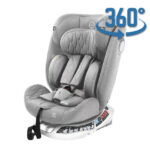 Автокресло 0-36 kg Glamvers FRANCO Isofix Light Grey