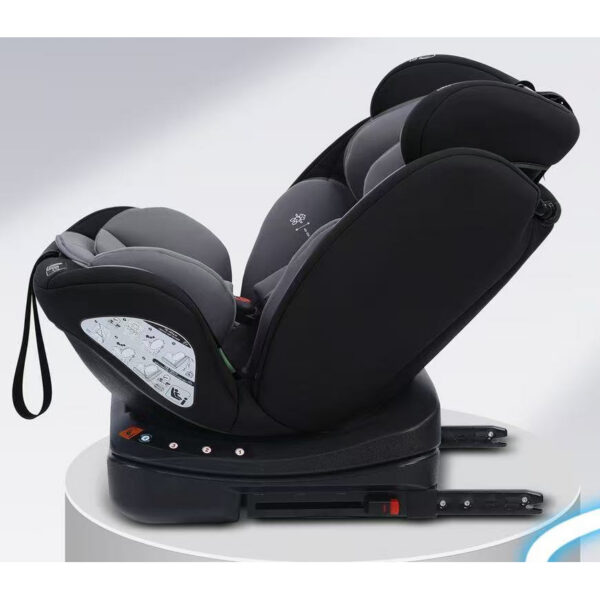 Автокресло 0-36 kg Glamvers HUBBLE Isofix Black/Dark Grey — изображение 2