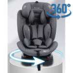 Автокресло 0-36 kg Glamvers HUBBLE Isofix Grey
