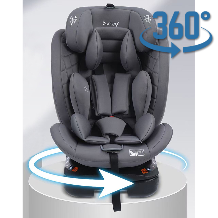 bb_sauto_HD19_grey Автокресло 0-36 kg Glamvers HUBBLE Isofix Grey — изображение 1