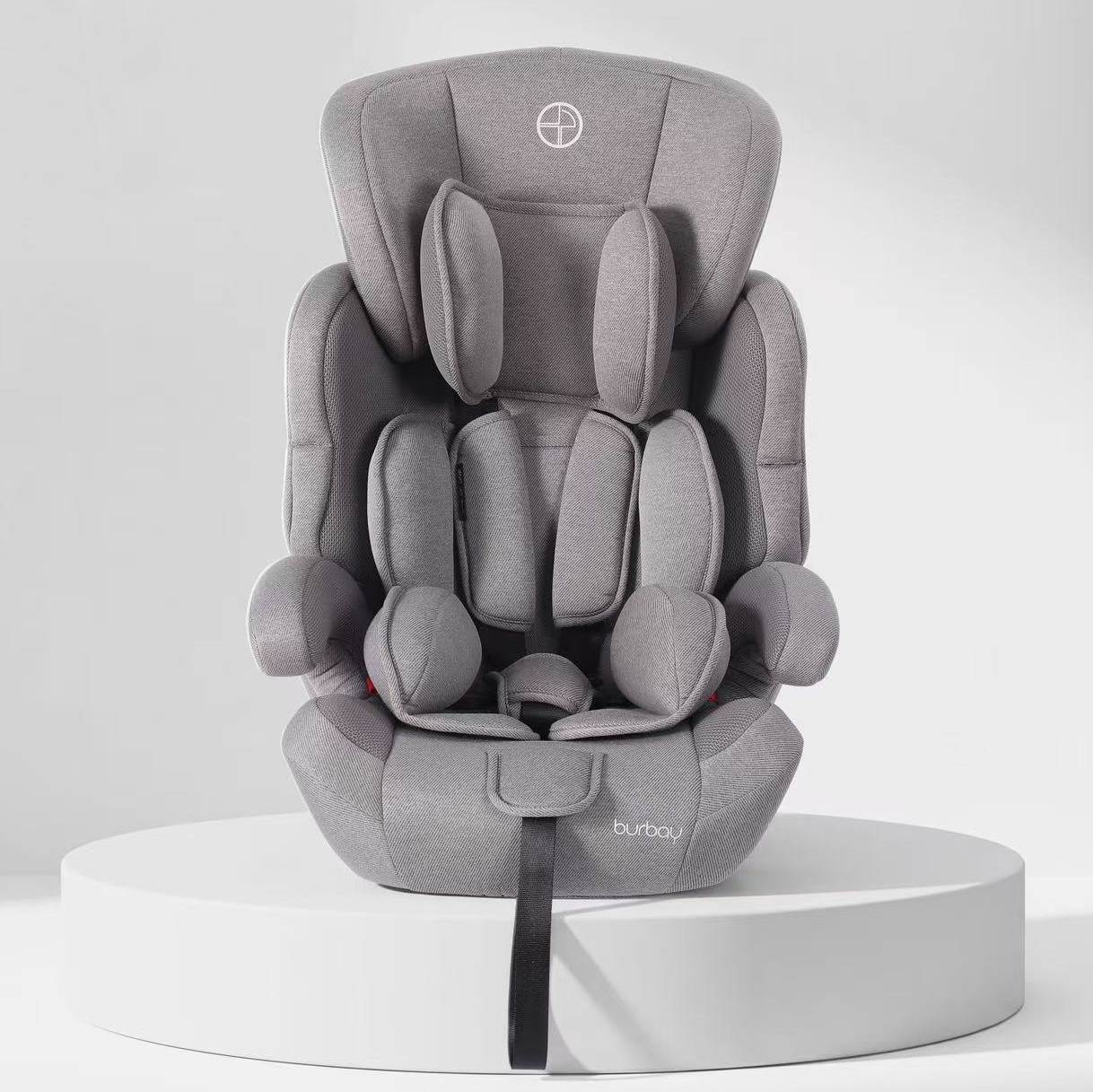 bb_sauto_LM203_lgrey Автокресло 76-150 см Glamvers HORIZONT Light Grey — изображение 1
