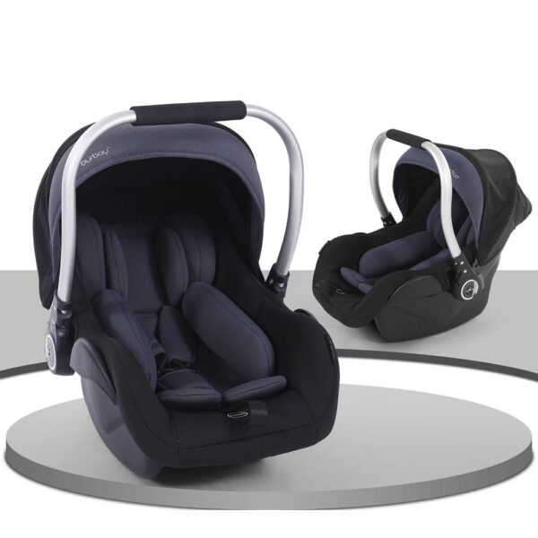Scaun auto 0-13 kg Glamvers PERO Black/Grey - imagine 2