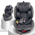 Scaun auto 0-36 kg Glamvers RAMIRO Isofix Black - imagine 2