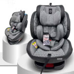Scaun auto 0-36 kg Glamvers RAMIRO Isofix Dark Grey - imagine 2