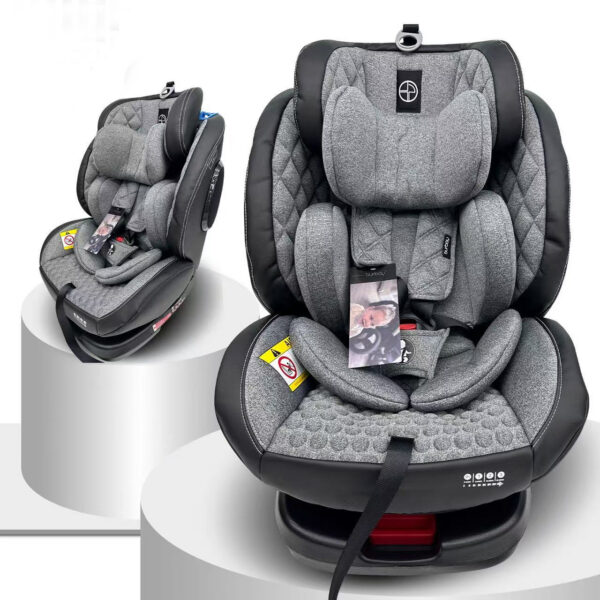 Scaun auto 0-36 kg Glamvers RAMIRO Isofix Dark Grey - imagine 2