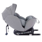 Scaun auto 0-36 kg Glamvers STAGE Isofix Light Grey - imagine 2