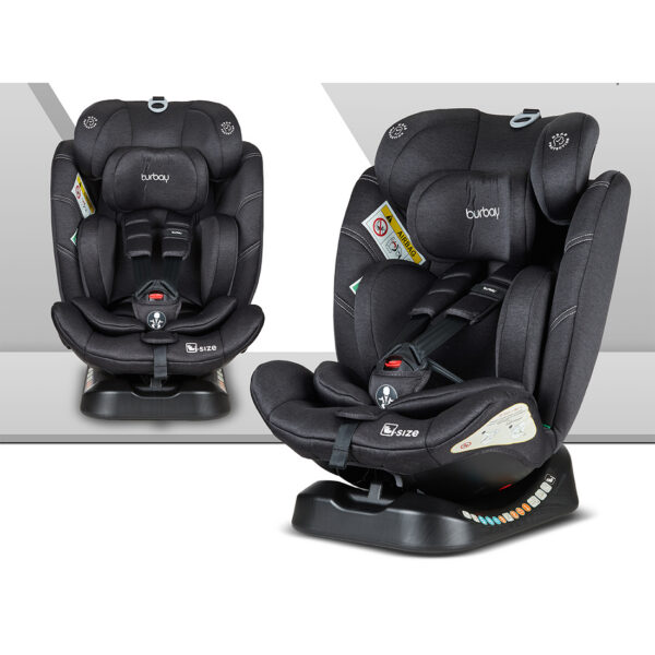 Автокресло 0-36 kg Glamvers VIKKI Dark Grey — изображение 2