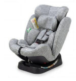 Scaun auto 0-36 kg Glamvers VIKKI Light Grey - imagine 4