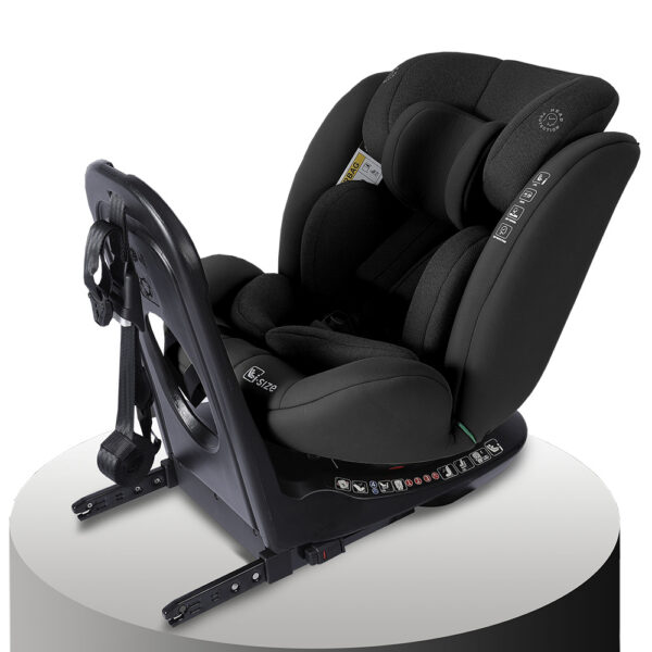 Scaun auto 0-36 kg Glamvers URBAN i-Size Isofix Black - imagine 2