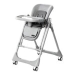 Стульчик-качели 2в1 Glamvers LAURA Light Grey
