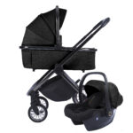 Carucior 3in1 Glamvers ELIAS Black