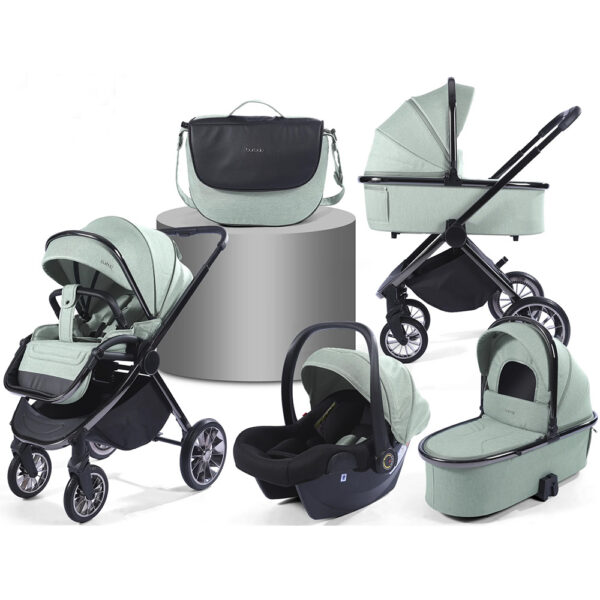 Carucior 3in1 Glamvers ELIAS Green - imagine 2