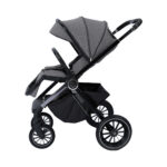 Carucior 3in1 Glamvers FORTUNO Dark Grey - imagine 2