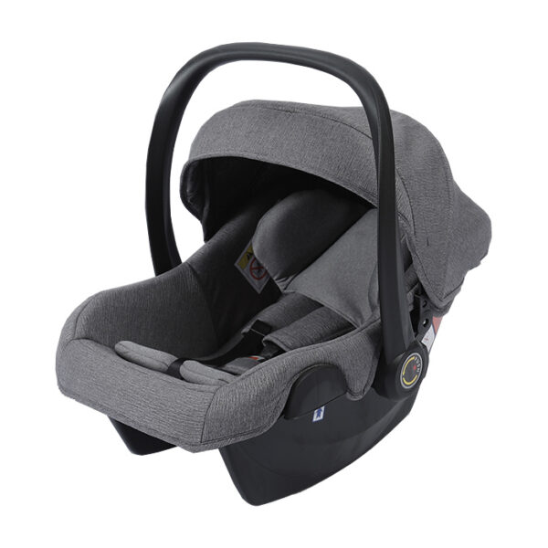 Carucior 3in1 Glamvers FORTUNO Dark Grey - imagine 3