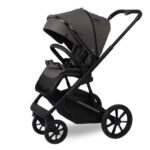 Carucior 2in1 Glamvers EVELINA Iron Grey - imagine 2