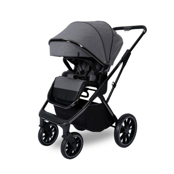Carucior 3in1 Glamvers VIRGINIA Elephant Grey - imagine 2