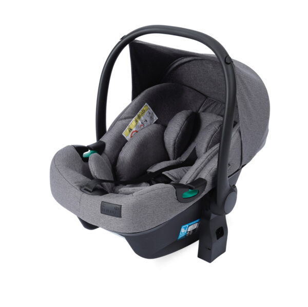 Carucior 3in1 Glamvers VIRGINIA Elephant Grey - imagine 3