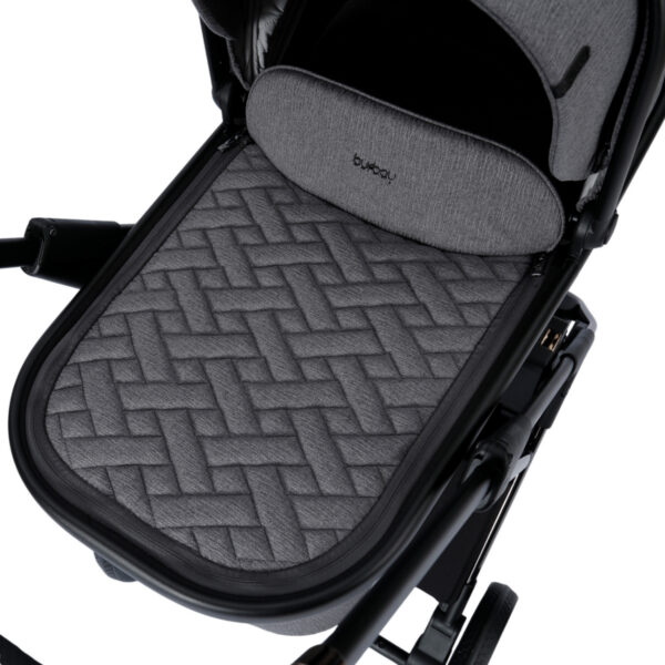 Carucior 3in1 Glamvers VIRGINIA Elephant Grey - imagine 4